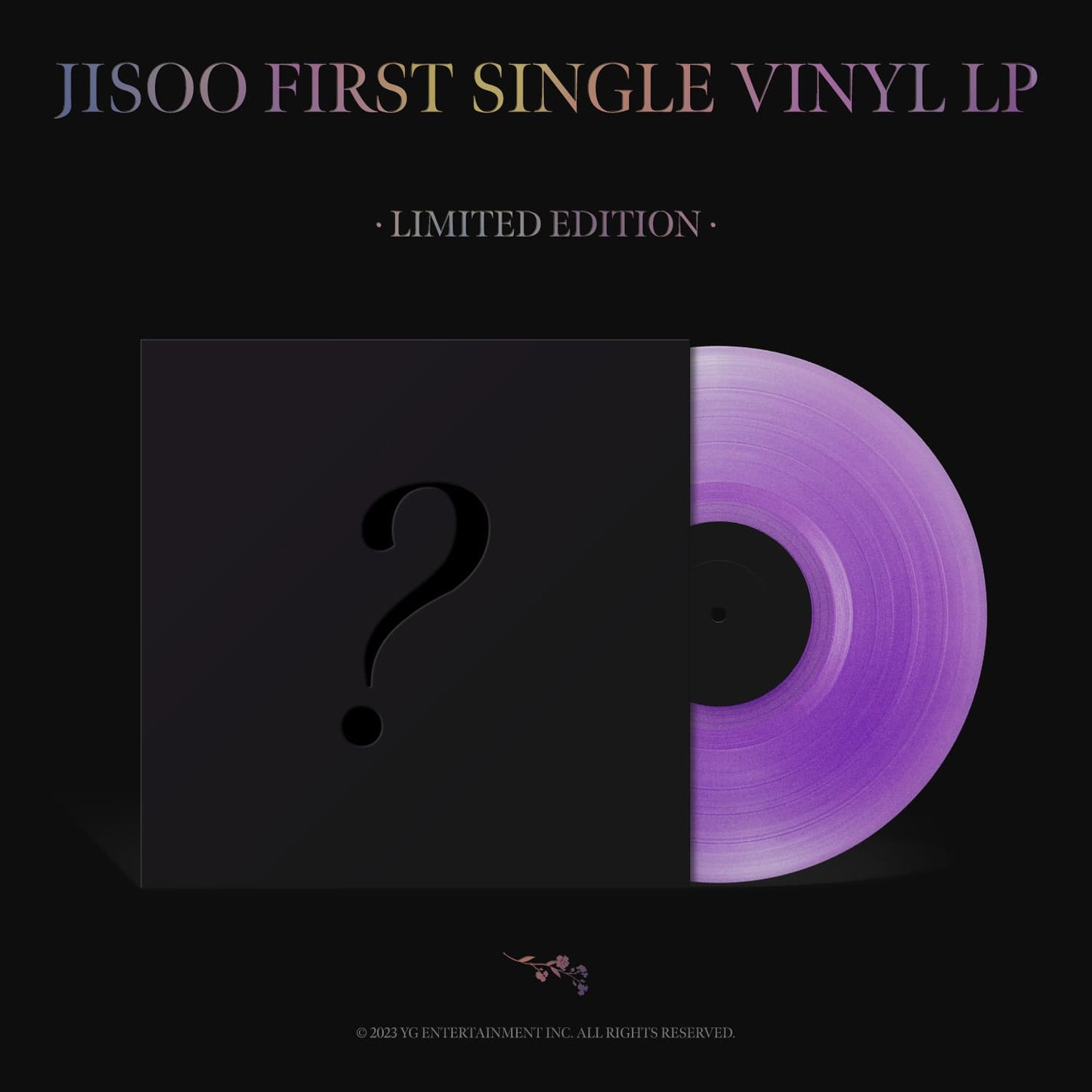 JISOO - ME (FIRST SINGLE) LP LIMITED EDITION VINYL