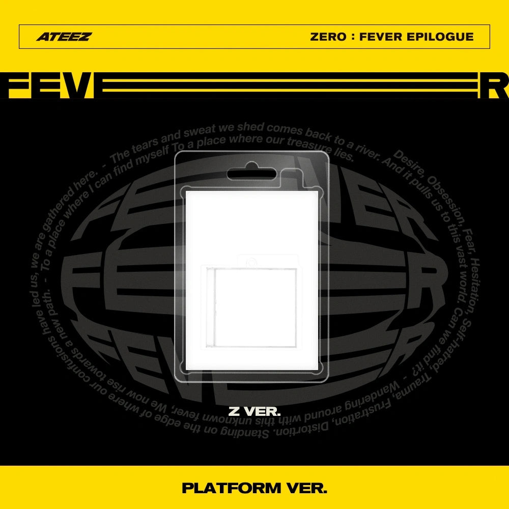 [PRE-ORDER] ATEEZ - ZERO: FEVER EPILOGUE (ALBUM Platform ver.)