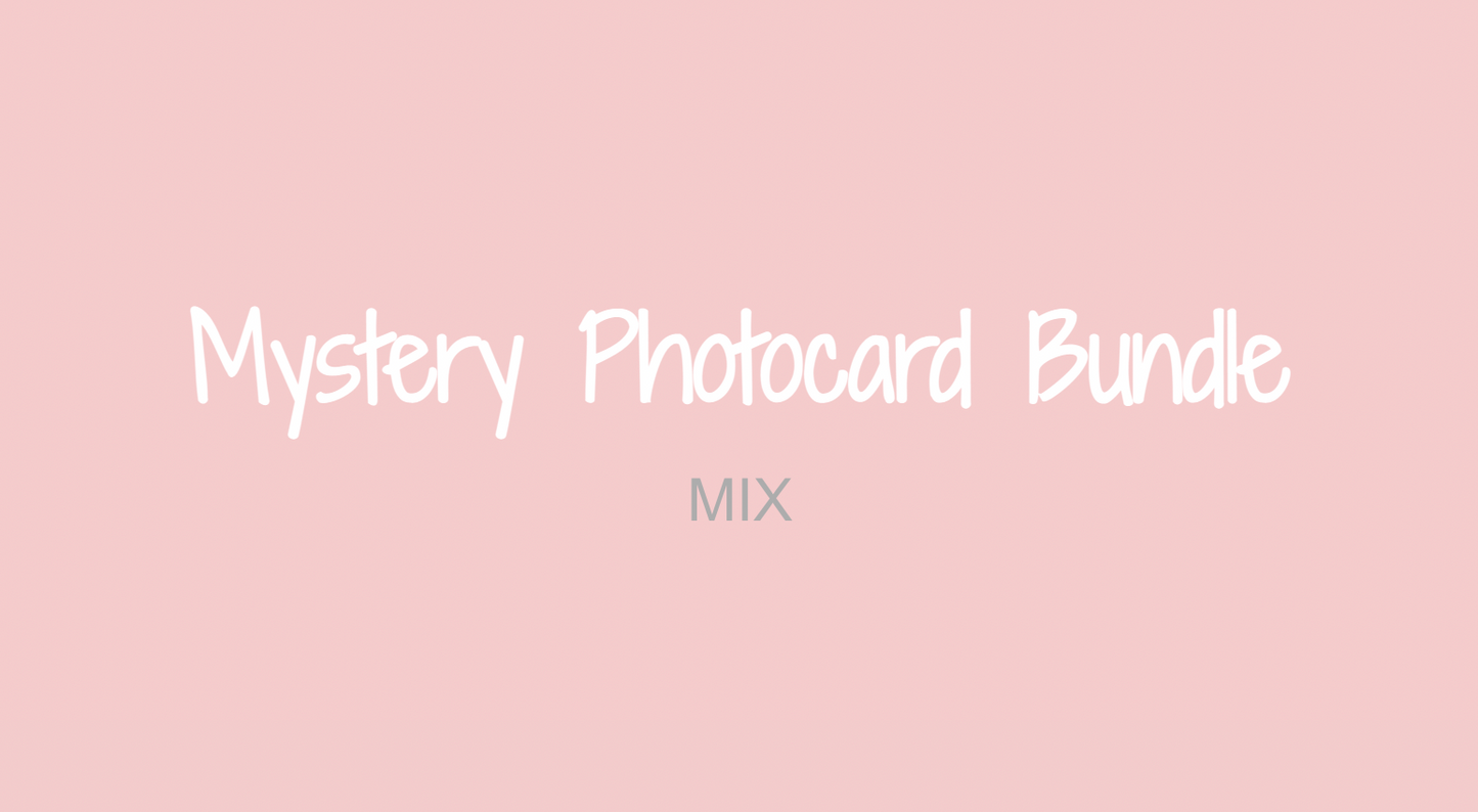 MYSTERY PHOTOCARD BUNDLES MIX