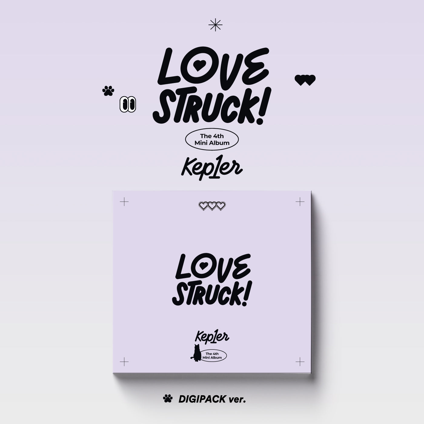 KEP1ER - LOVESTRUCK! [DIGIPACK Ver]